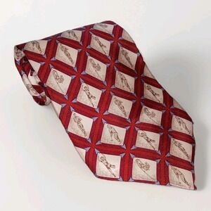2000‎ Sydney Olympic Games Sponsor KODAK Davenport Silk Neck Tie Red RARE